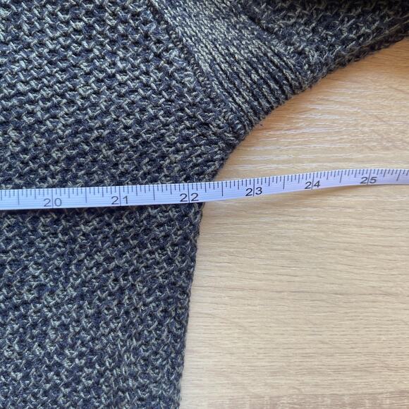 NWT Flag & Anthem Green Pullover Sweater Mens Size Medium Buttons Cozy Fisherman - Picture 3 of 8